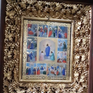 Икона житийная "Иисуса Христа"