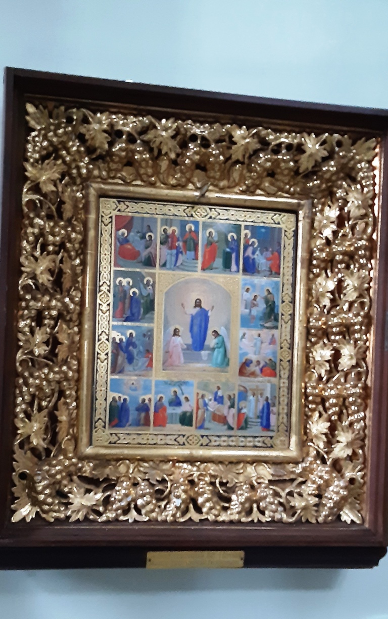 Икона житийная "Иисуса Христа"